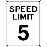 Speed Limit Sign