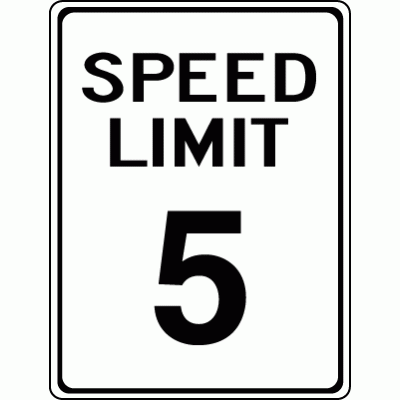 Speed Limit Sign