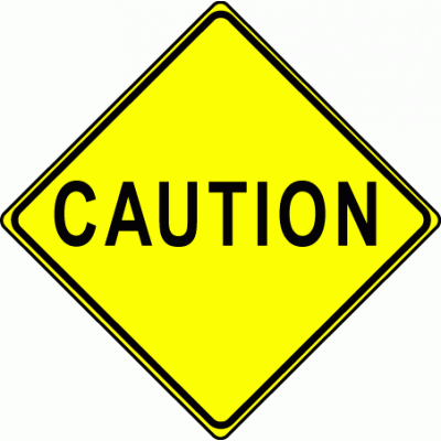 Caution Sign